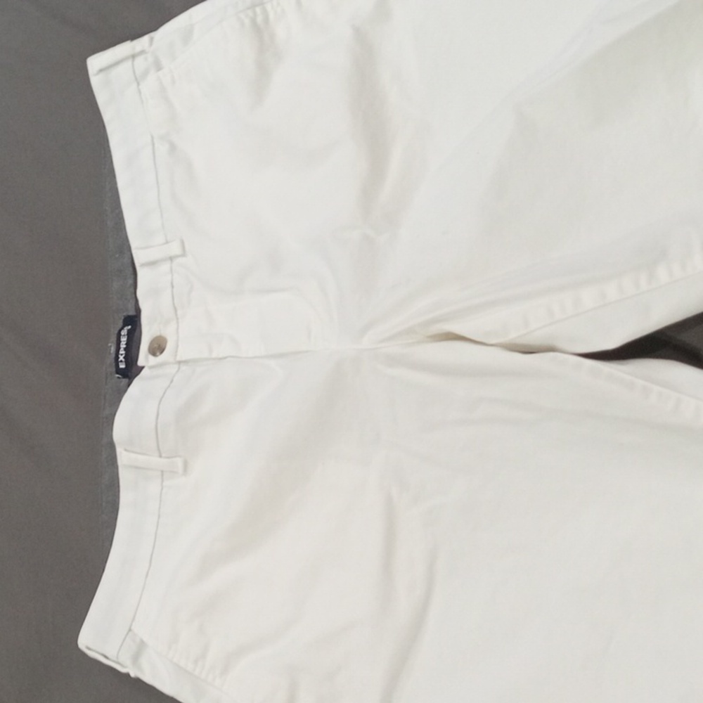 Express Men's White Chinos - Picture 5 of 7